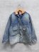 画像1: 2026秋冬 　DENIMDUNGAREE　	8OZデニム カバーオール　　14；ブルー (1)