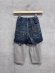 画像3: 2026秋冬 　DENIMDUNGAREE　   8OZデニム リメイク レイヤード PN　　4；紺 (3)