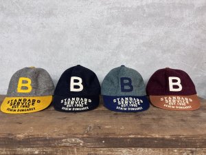 画像1: 2026秋冬 　DENIMDUNGAREE　　メランジサージ B CAP (1)
