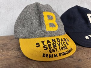 画像2: 2026秋冬 　DENIMDUNGAREE　　メランジサージ B CAP (2)