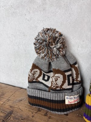 画像2: 2026秋冬 　DENIMDUNGAREE　	  PENNIE ボンボン ニットCAP　 (2)