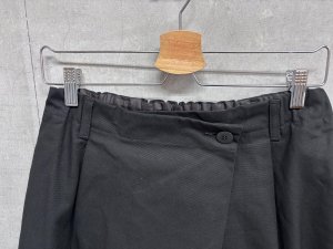 画像2: grin　ダックロングラップスカート　　990；ブラック　  サイズ；2 (2)