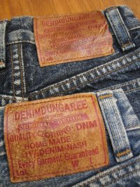 画像3: ☆DENIM DUNGAREE　12ozデニム　5P　LPN　 4；紺　　サイズ；BS（80）