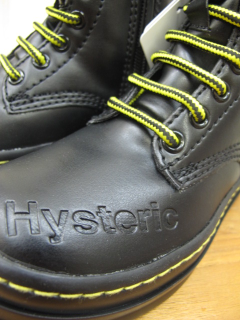 セール新品HYSTERIC MINI ８ホールブーツ L(20-21cm)