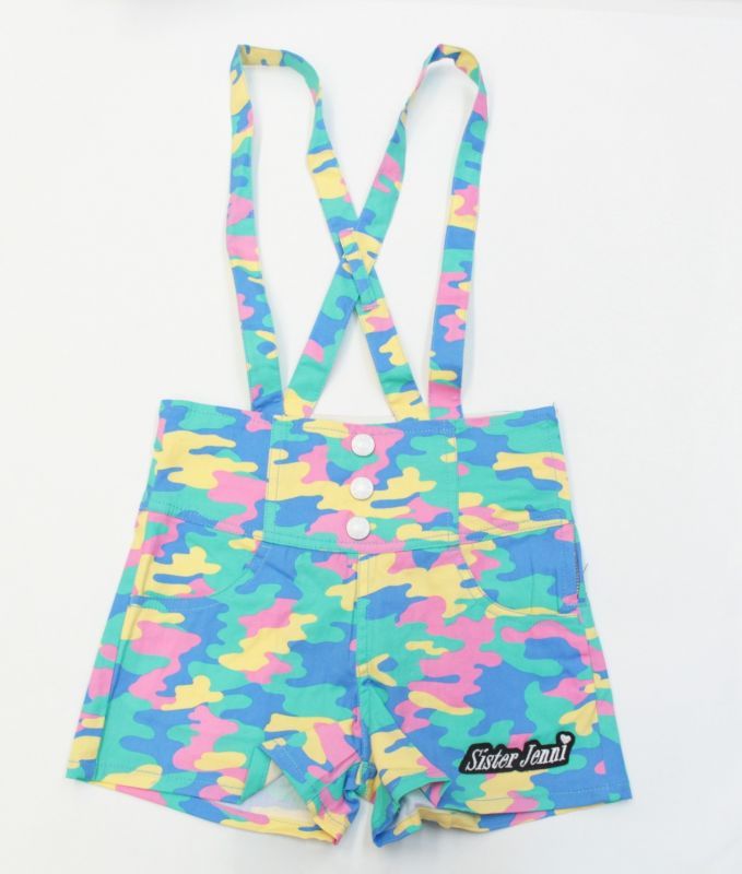 50 Off 16春夏 Jenni Stツイルサス付きショートパンツ 050 ブルー Sister Jenni シスタージェニィ