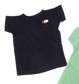 Dd Snoopy テンジク Snoopy アフロヘアー ポケット Tee Denim Dungaree デニムダンガリー