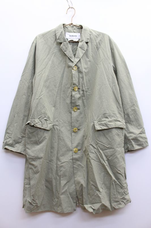 ☆SALE VC コットンリネン2枚仕立てコート GRYGE サイズF VC-1785