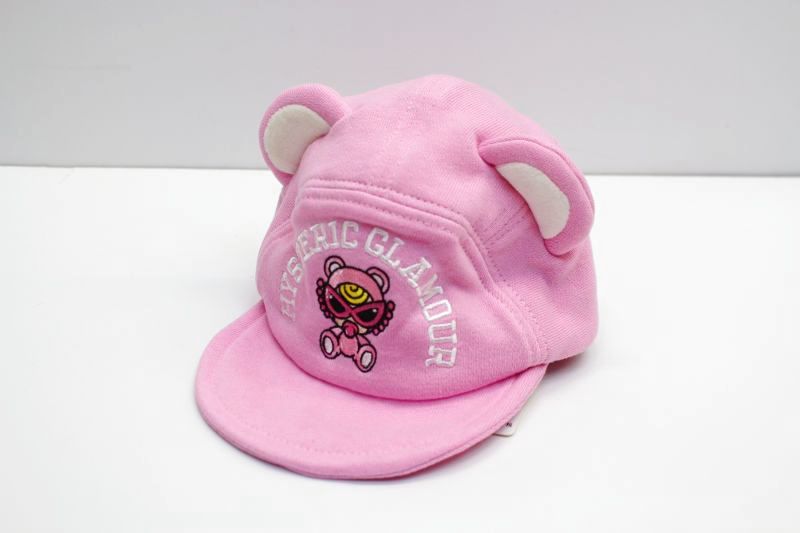 HYS MINI TEDDY MINI キャップ 25；ピンク 19183450 HYSTERIC MINI