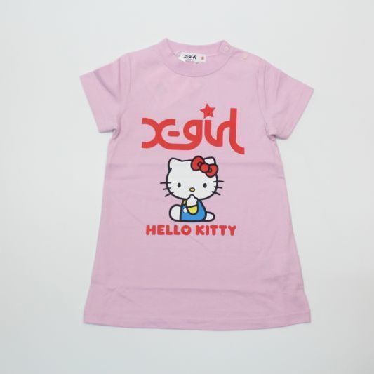 40 Off X Girl Stages キティコラボtシャツワンピース ピンク Xlarge Kids X Girl