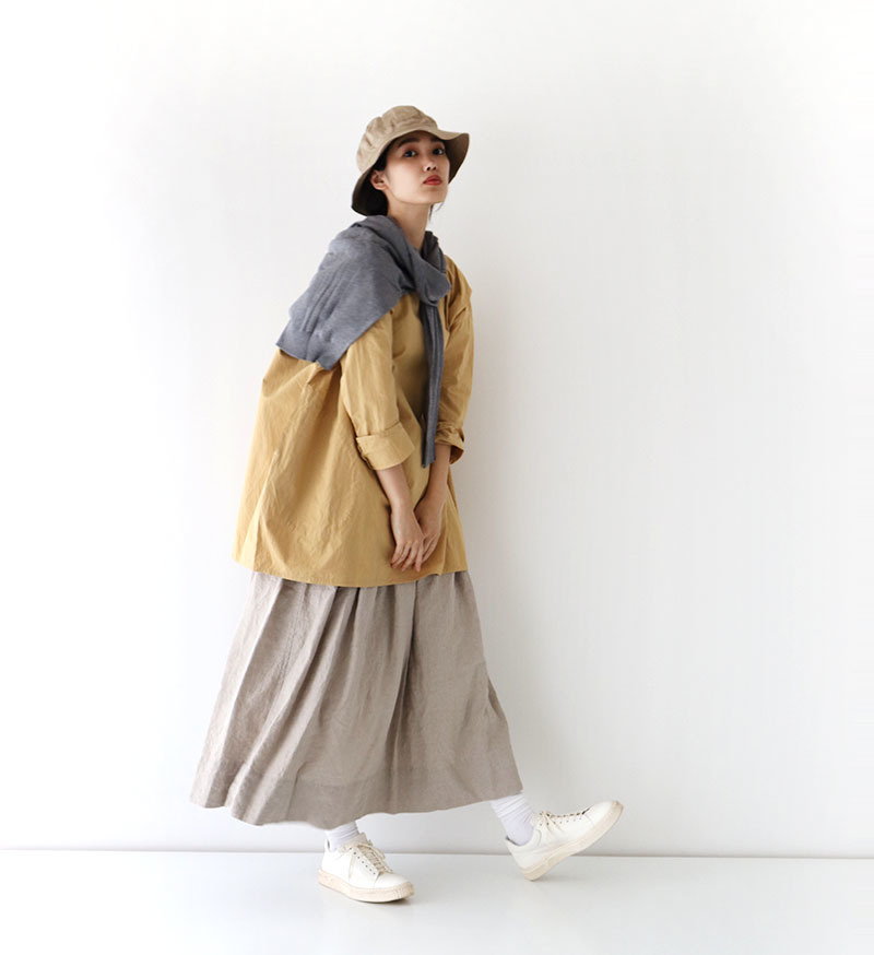 30%off VC プレーンチュニック KARASHI サイズ F VC-1958 Veritecoeur