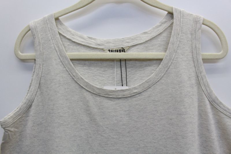 Tumugu ラフィラフ天竺ノースリーブワンピース 03 Oatmeal サイズ F Tc Tumugu ツムグ