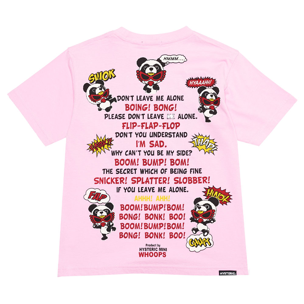 21春夏 Hys Mini Panda Mini半袖tシャツ L 25 ピンク Hysteric Mini ヒステリックミニ 21春夏 Hys Mini Panda Mini半袖tシャツ L 25 ピンク Hysteric Mini ヒステリックミニ