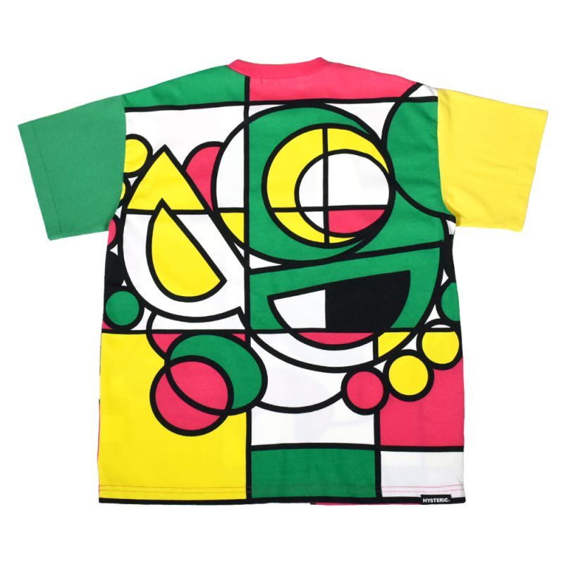 ☆SALE HYS MINI MINI FACE COMPOSITION BIG Tシャツ 90;マルチ ...