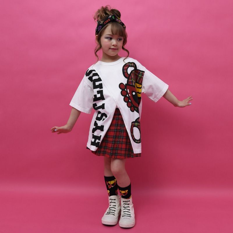 新品ヒスミニ ドール半袖 T-シャツ 105cm レッドキッズ服男の子用(90cm~)