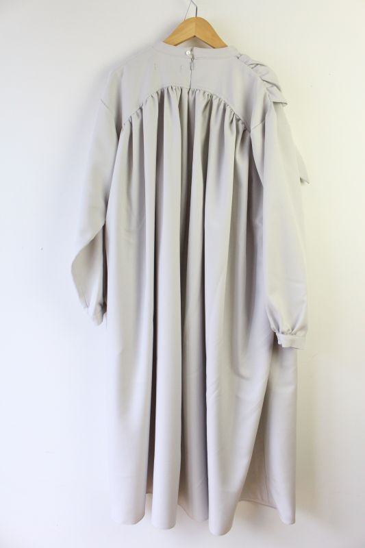30%off nunuforme リボンワンピ Gray 03-nf17-450-013 nunuforme