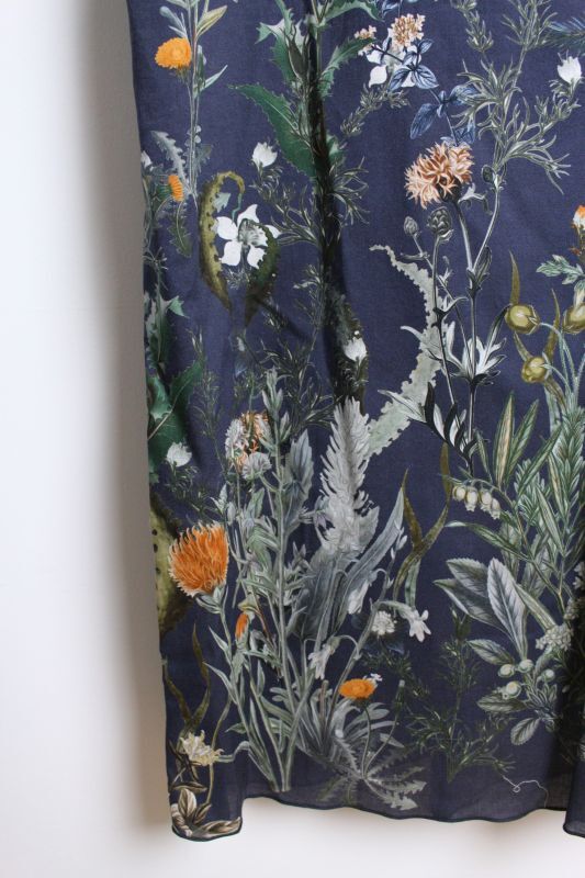 22ss Bon Vieux Temps Fabric By Lisa D Este ワンピース 78 Navy サイズ 1 Bon Vieux Temps ボンビュータン