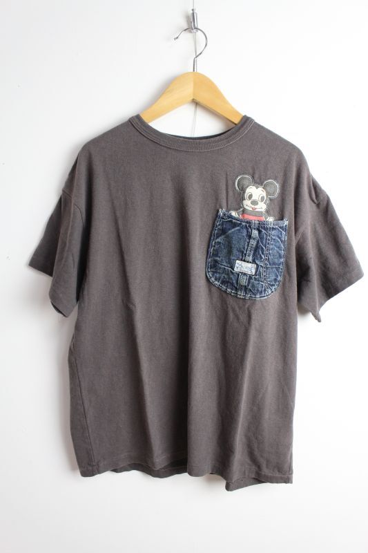 ☆2023春夏 DD*MICKEY ビンテージトンプキンテンジク MICKEY ポケット