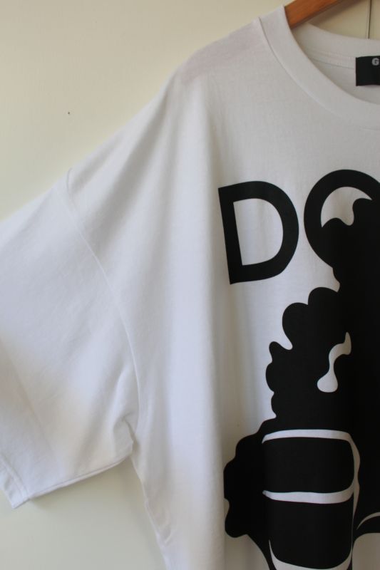 2023AW gomme(H) DOGU Tシャツ 白 サイズ；M HST03-151 gomme(ゴム)