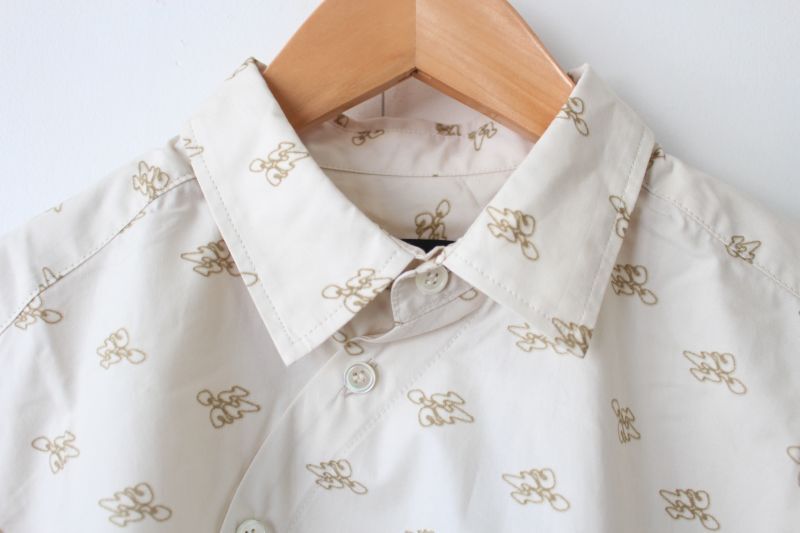 2023AW nunuforme サークルシャツ BEIGE サイズ;145 15-nf20-545-196 ...
