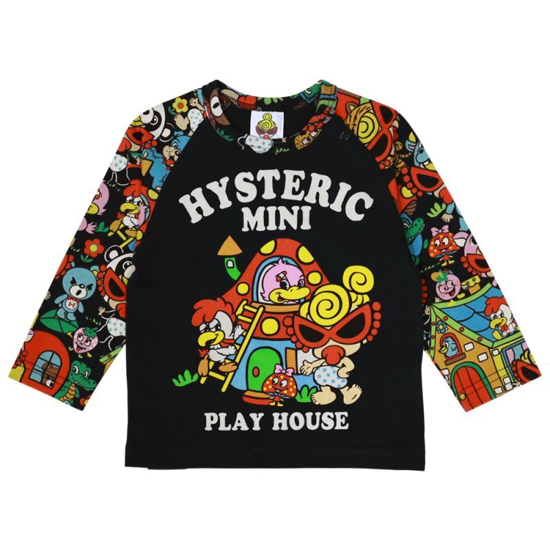 2023秋冬 MY FIRST HYSTERIC PLAY HOUSE 長袖ラグランTシャツ 10