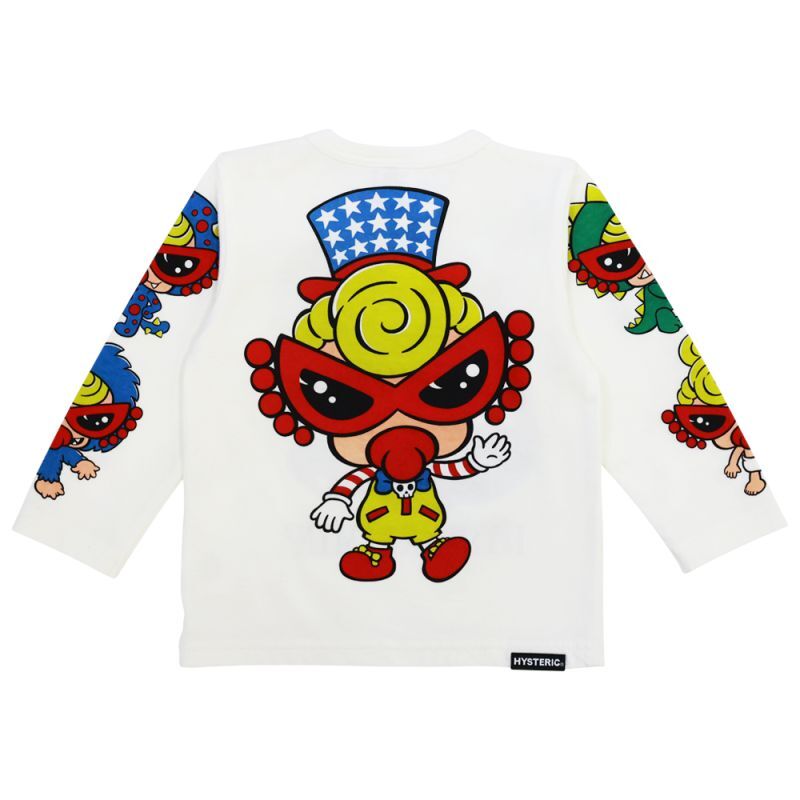 2023秋冬 MY FIRST HYSTERIC MINI&HUNGRY MONSTER 長袖Tシャツ 00
