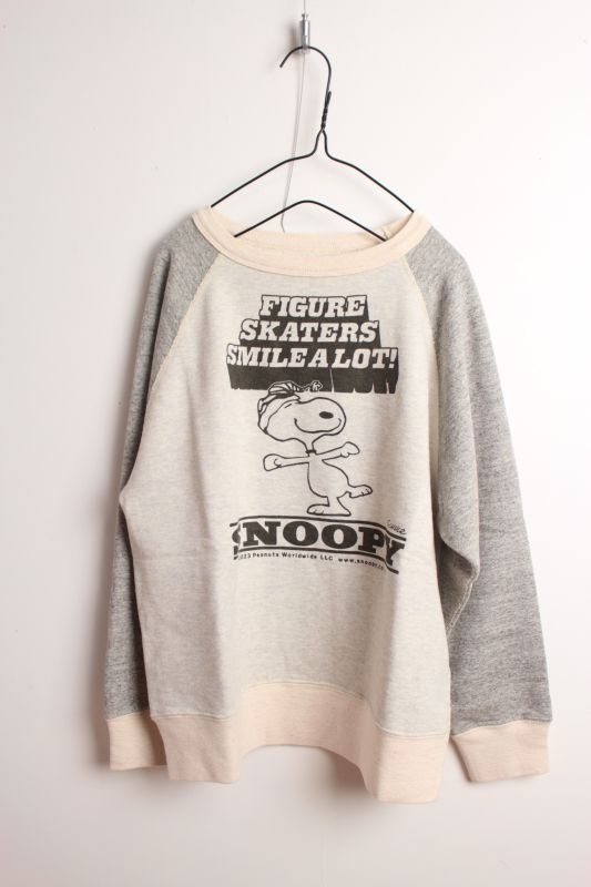 2023秋冬 DENIMDUNGAREE トンプキンウラケ SNOOPY SKATER スウェット