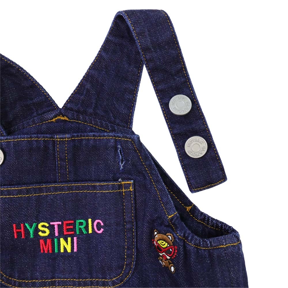 2023秋冬 MY FIRST HYSTERIC DENIM パネル刺繍 サロペット 45