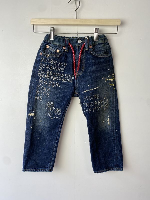 40%off 2024春夏 DENIMDUNGAREE 12ozHOME MADEデニム LIFE イージー PN 