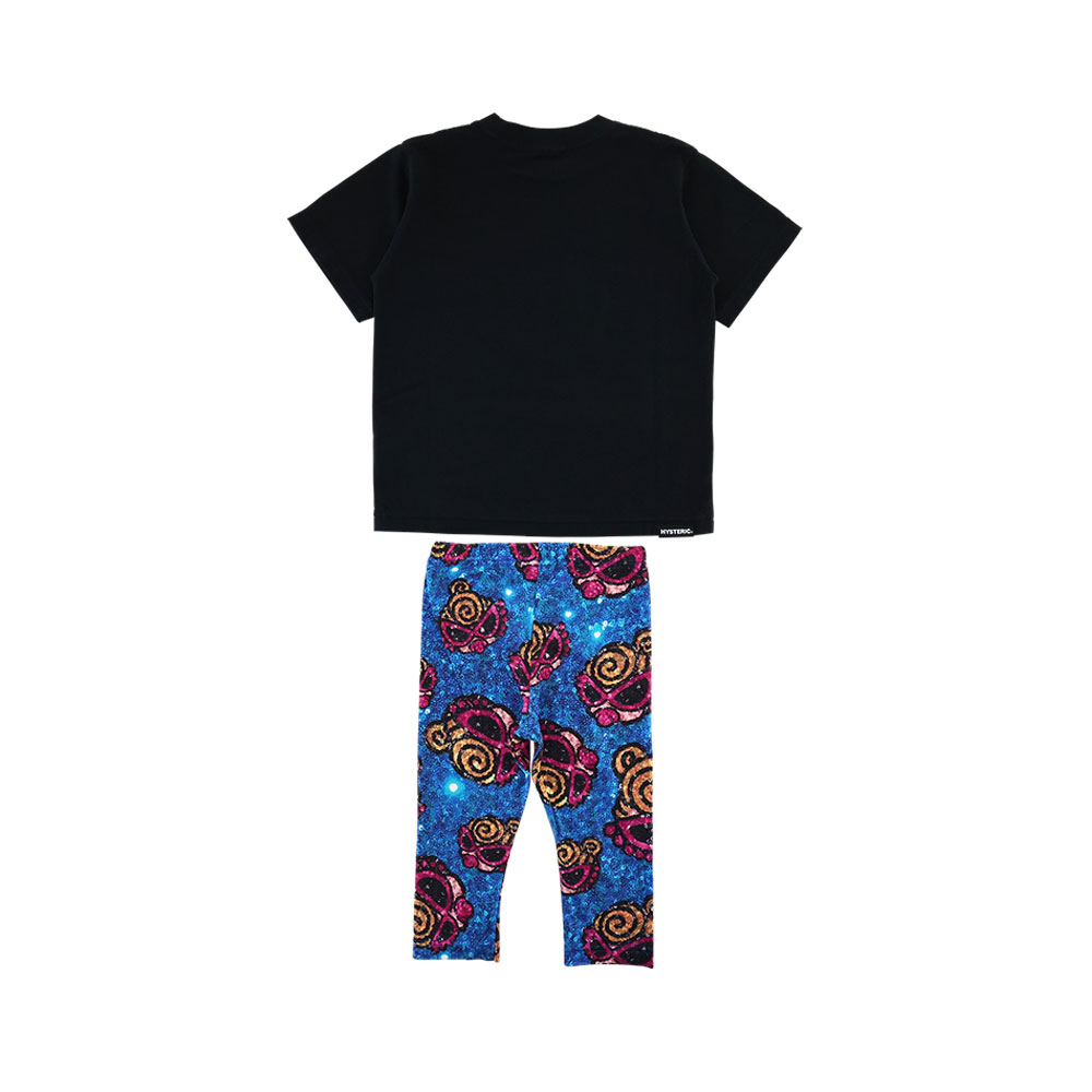 ヒスミニテディTシャツレギンスセット