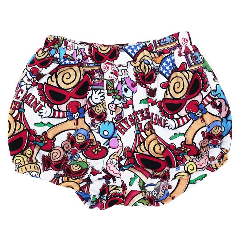 MY FIRST HYSTERIC HYSTERIC MINI LAND総柄 ブルマ 04；ホワイト系 