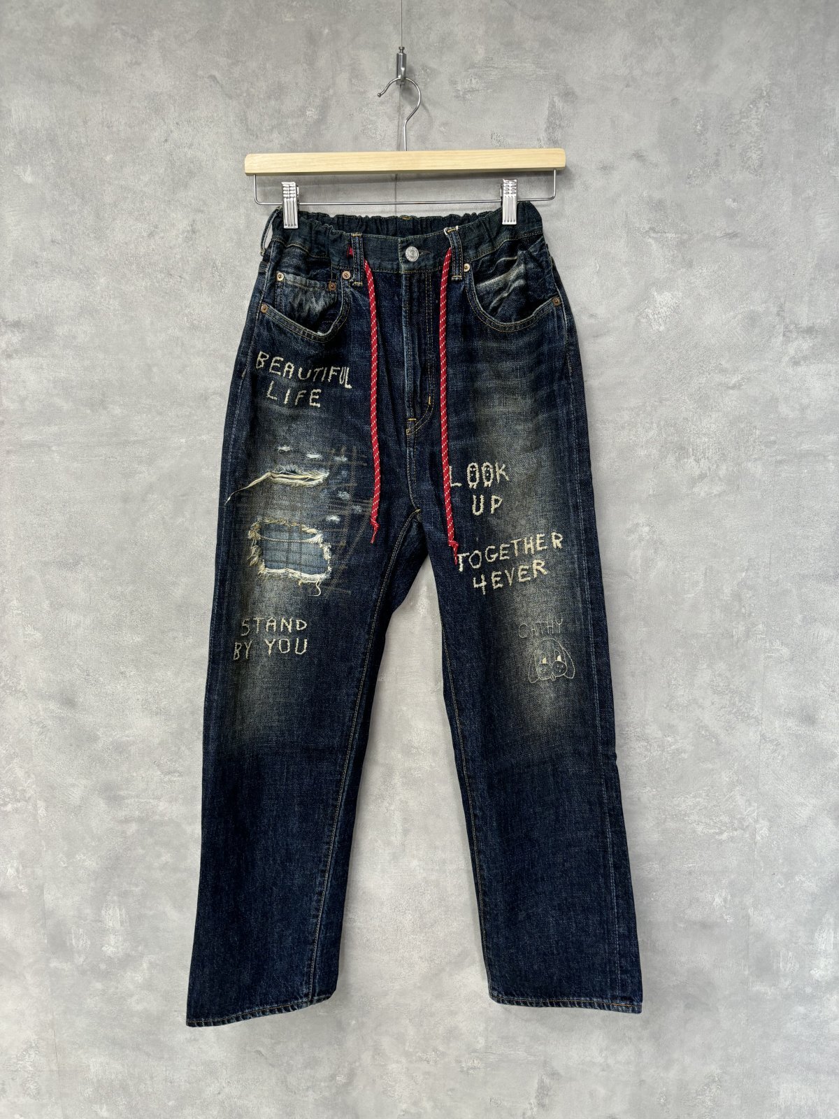 2024秋冬 DENIMDUNGAREE 12ozHOME MADEデニム ラクガキ イージー 