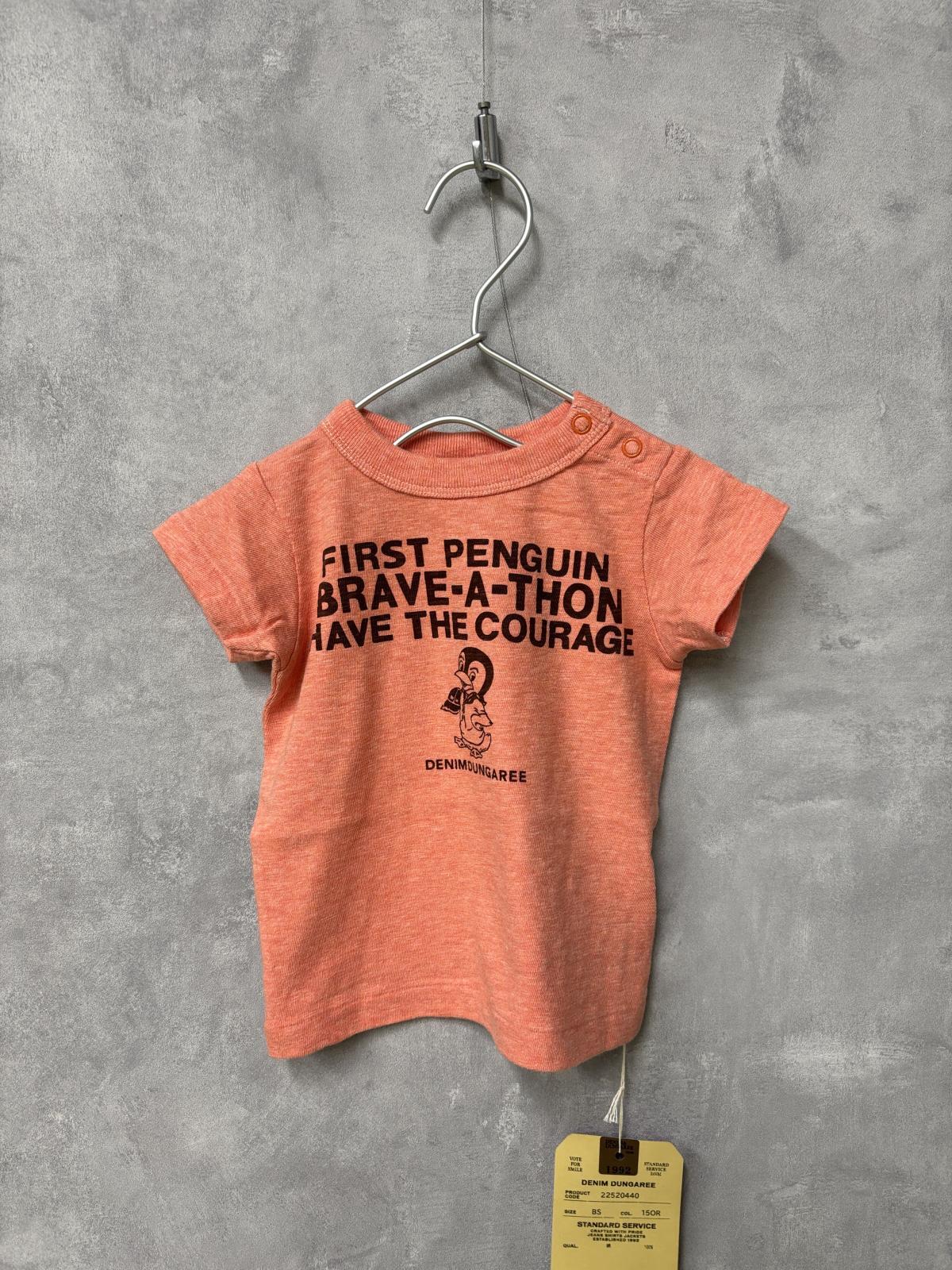 2025春夏　DENIMDUNGAREE　テンジク PENGUIN BABY TEE    15:オレンジ