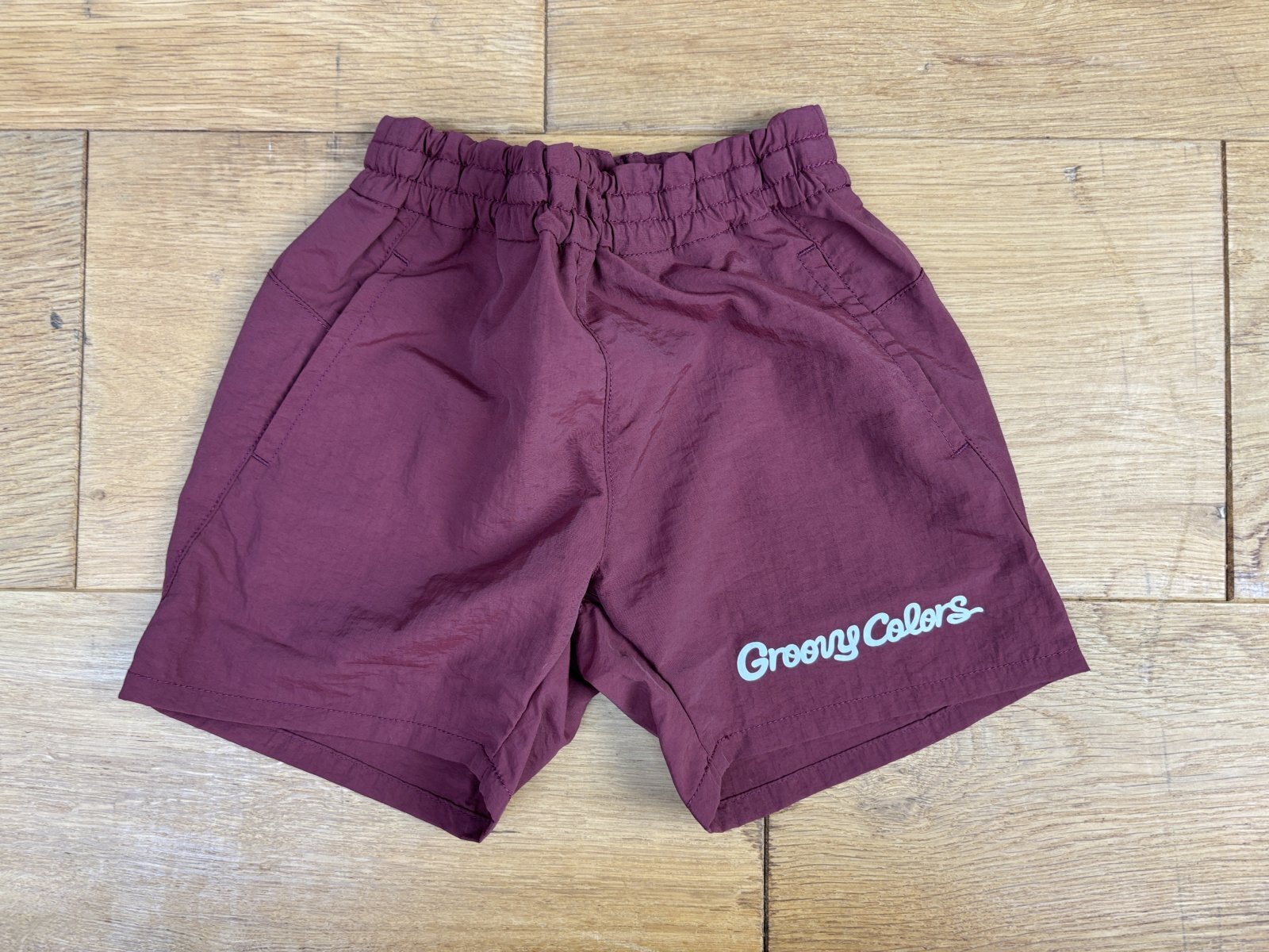 2025春夏　GC　Nylon Taffeta Shorts　　13；ワイン