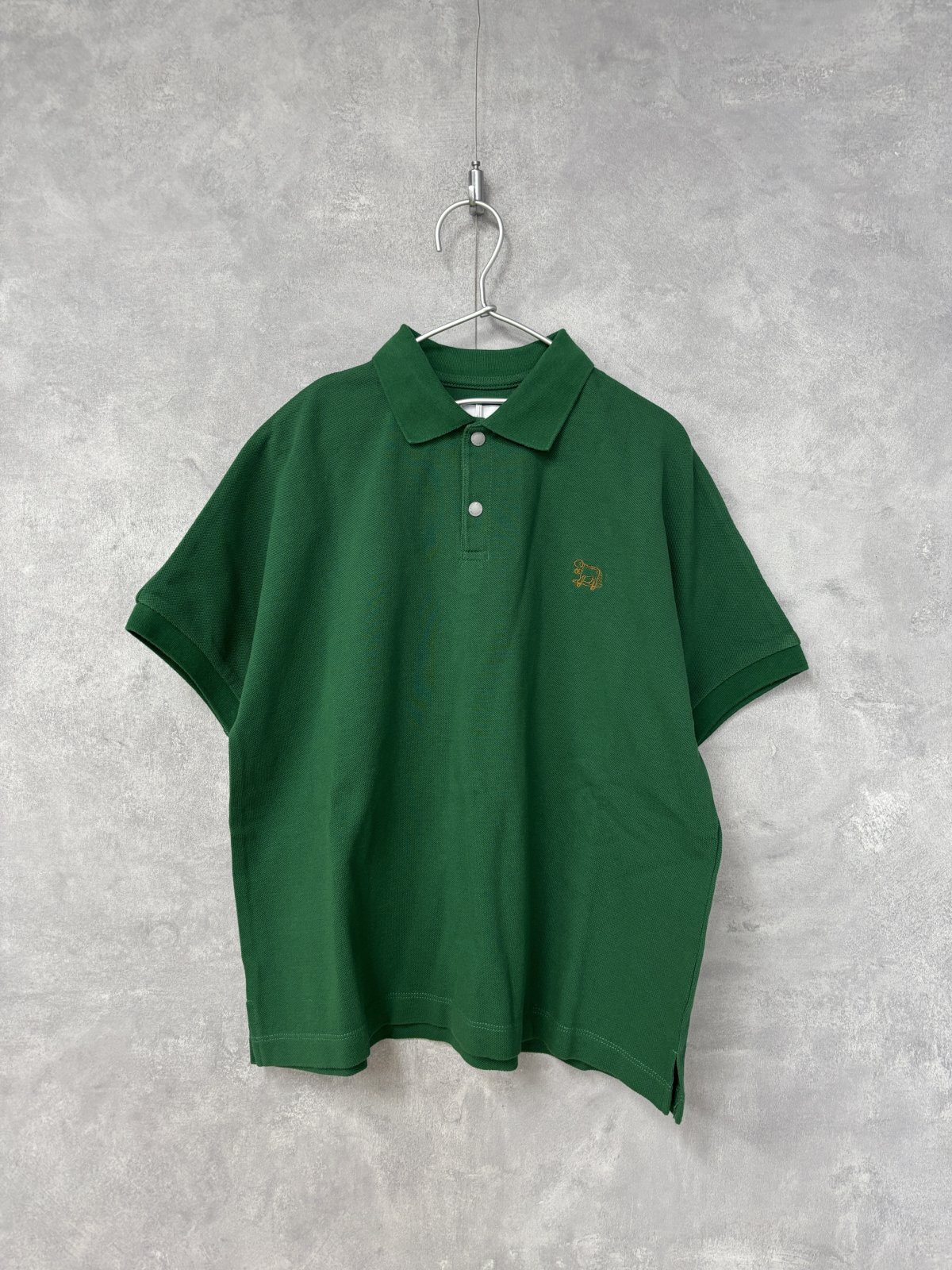 2025春夏　GC　Pique Polo Shirt　　8：グリーン　　サイズ:130
