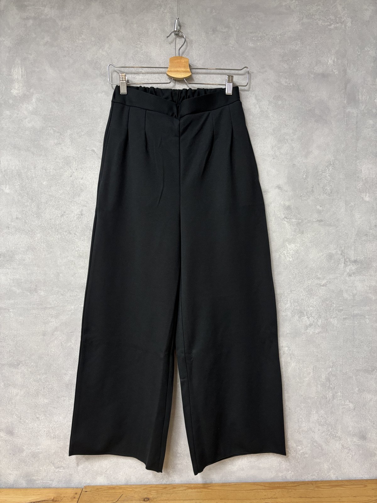 LILOU+LILY 　STRETCH PONCH タックパンツ　 　C.CHARCOAL　size:38