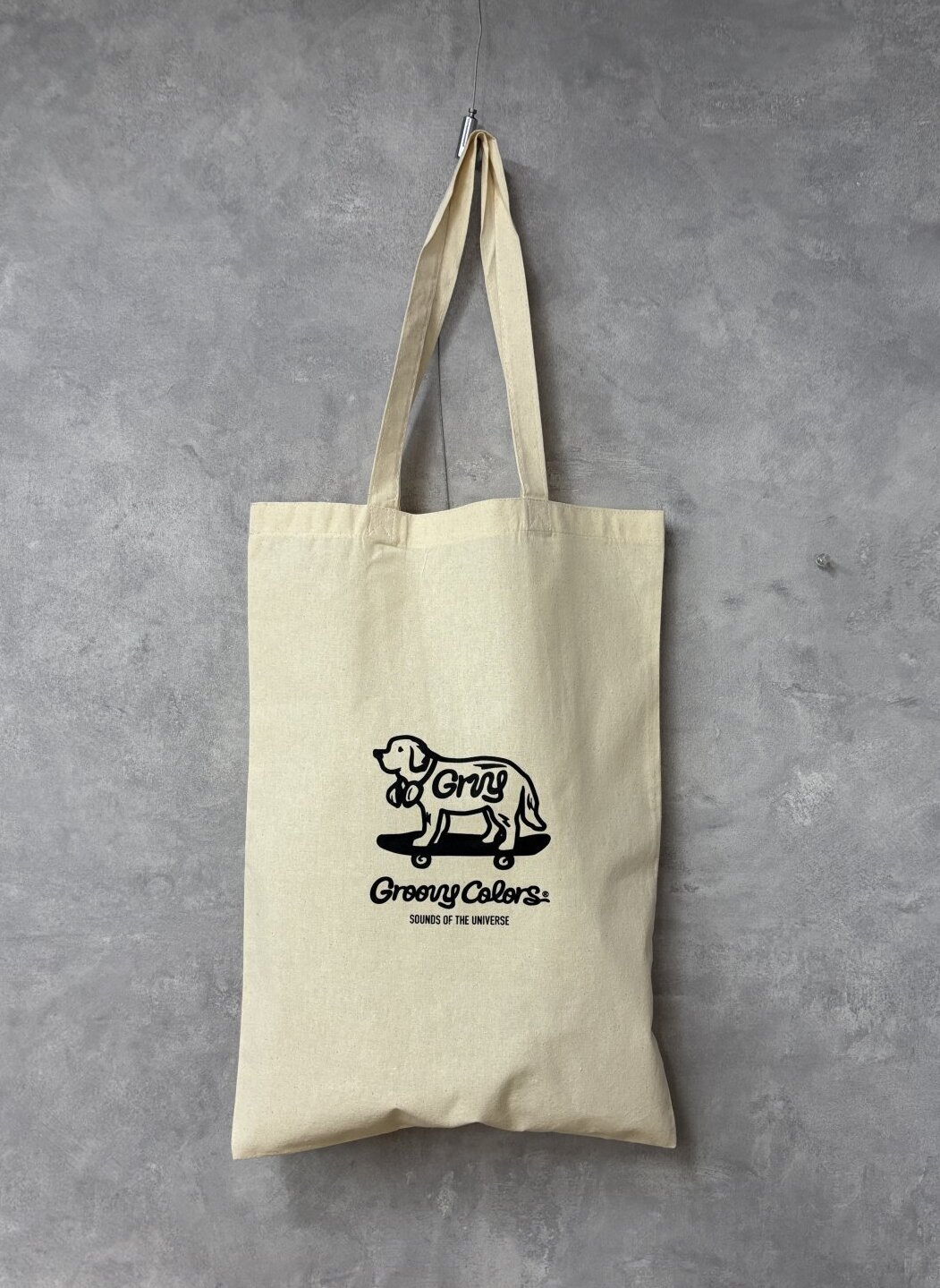 ★ノベルティ GROOVY COLORS 　 ノベルティ GRS　SKATE DOG トートBAG（税込15,400円以上お買い上げの方）(SALE商品対象外)