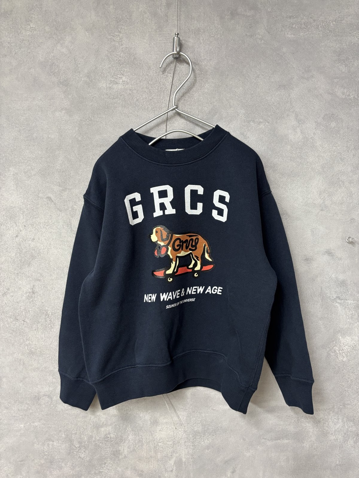 2025秋冬　GC　   ウラケ BASIC SKATE DOG スウェット　4；紺