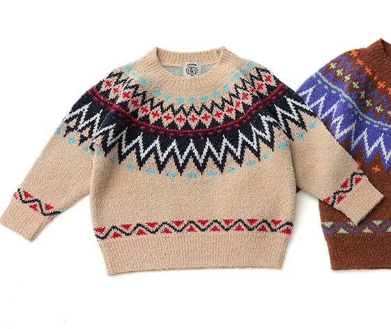 OCEAN&GROUND 　フェアアイルセーター  　カラー；ベージュ