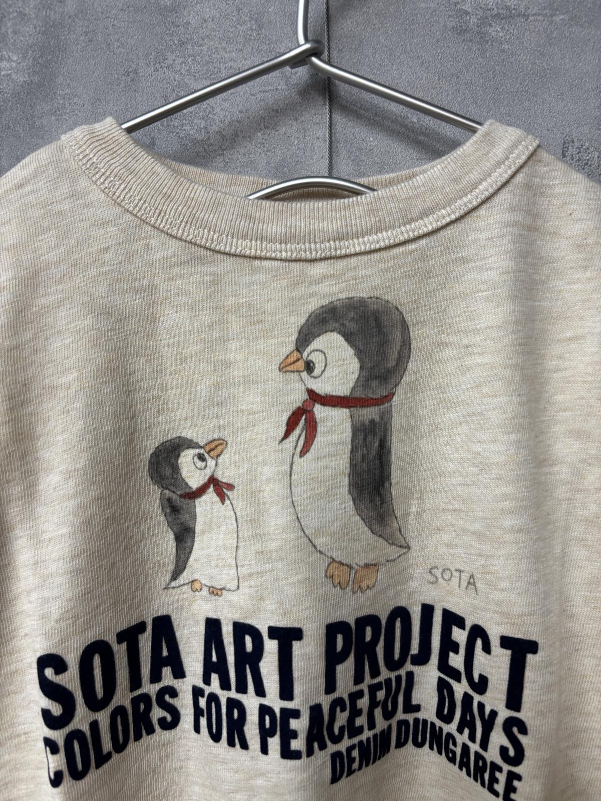 ♡さとみん♡ デニム&ダンガリー Tシャツ2点おまとめ 2026春夏 DENIMDUNGAREE PENGUIN SOTA ART Tee 11；生成 22621450