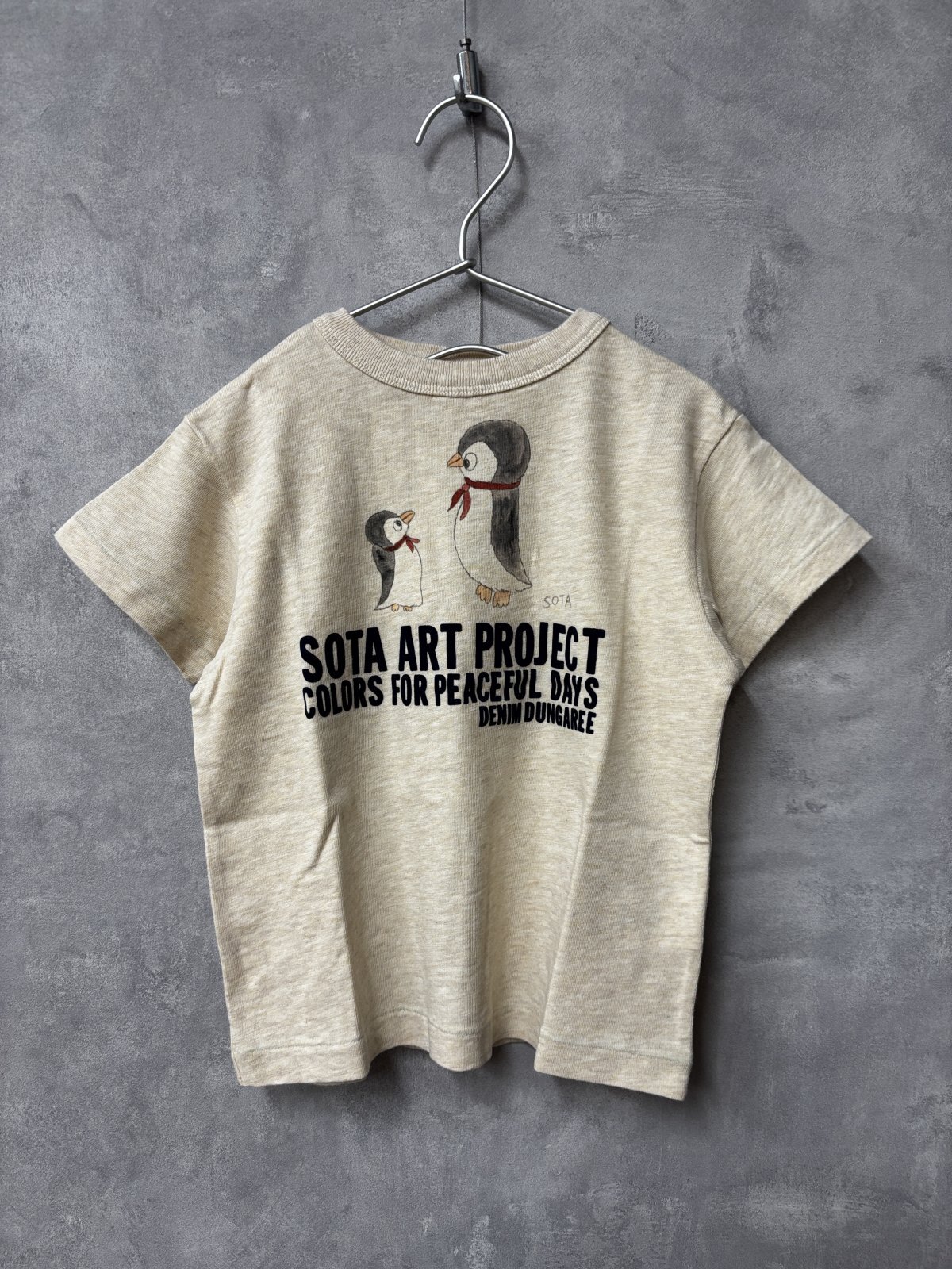 ♡さとみん♡ デニム&ダンガリー Tシャツ2点おまとめ 2026春夏 DENIMDUNGAREE PENGUIN SOTA ART Tee 11；生成 22621450