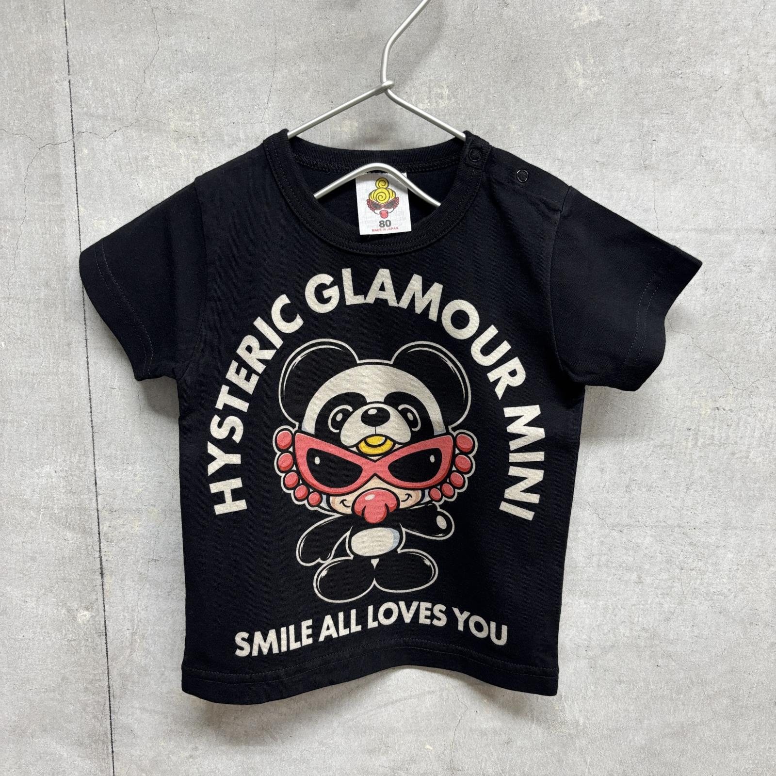 MY FIRST HYSTERIC Tシャツ 10；ブラック サイズ；F 16302319 HYSTERIC
