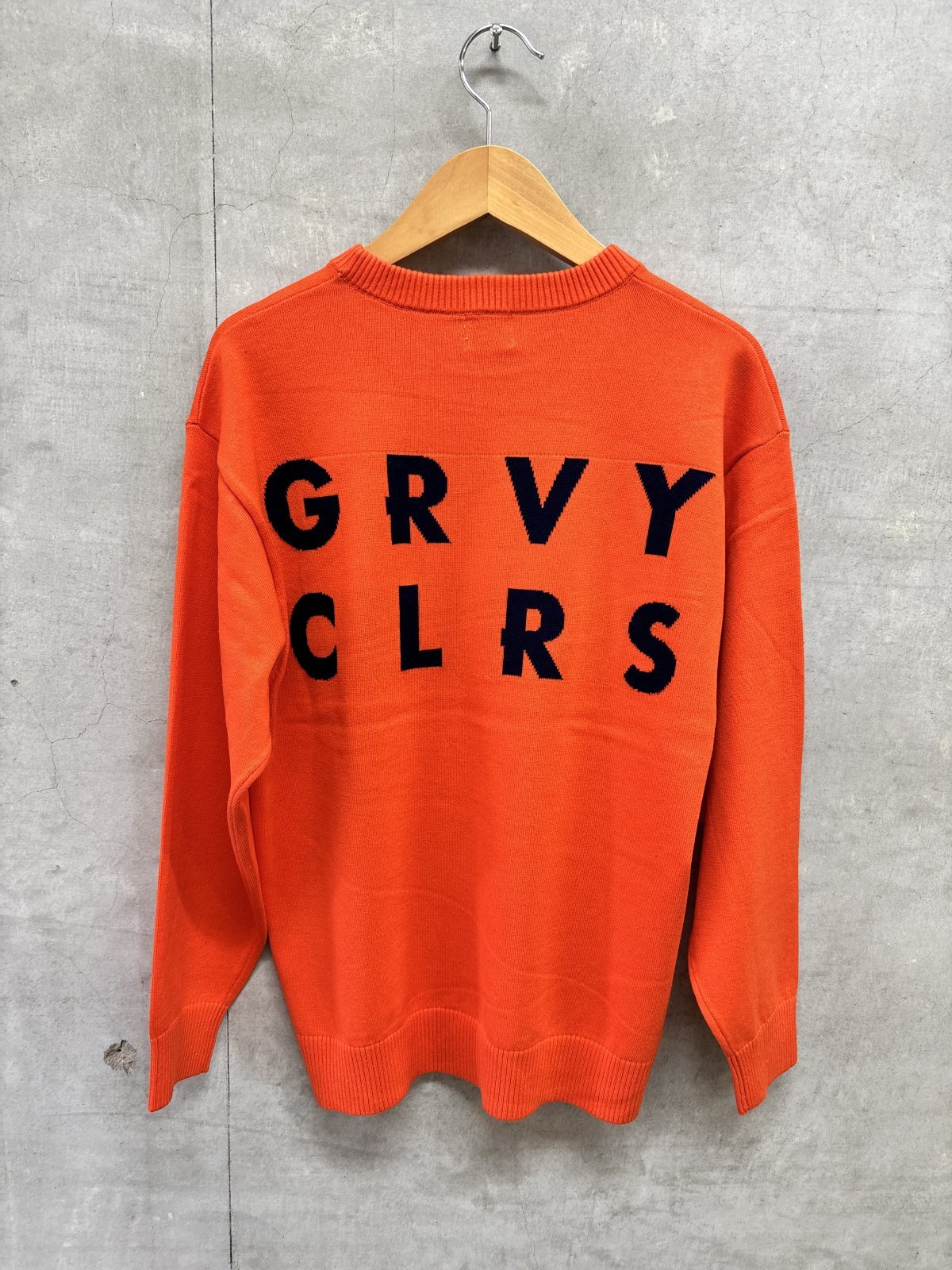 2026秋冬 GC GRVYCLRS クルーネックニット 15；オレンジ 42680301