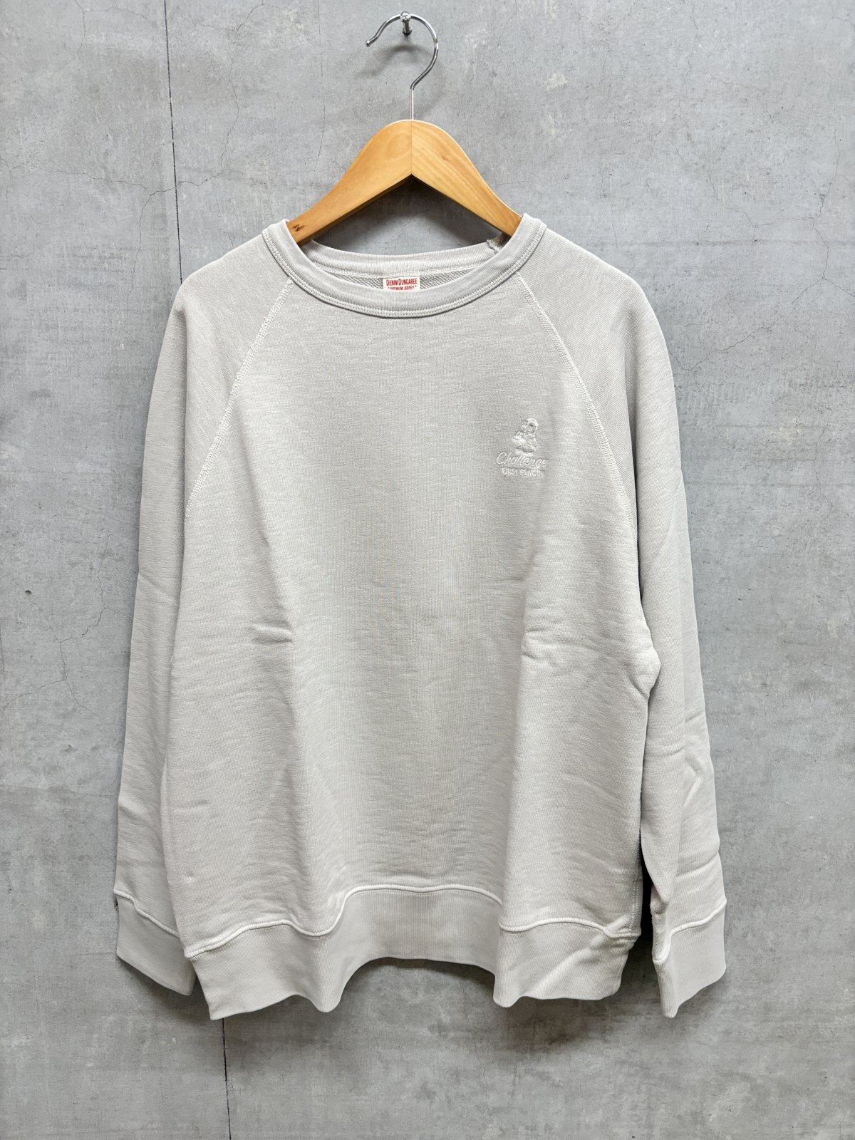 2026秋冬 DENIMDUNGAREE ウラケ PENNIE DYED スウェット 11；生成